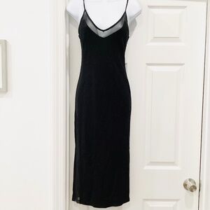 NWT Forever 21 DRESS - Black with lace trim